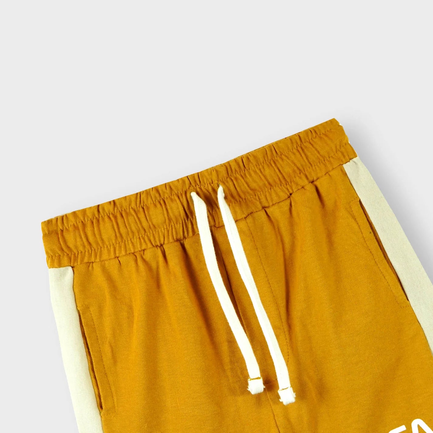 Boys Premium quality 'NASA' printed Mustard Summer suit